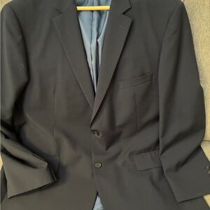 Pronto Uomo Elegant all season navy blue sports jacket size 50 L